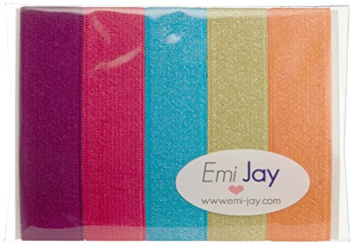 Emi Jay Set of 5 Hair Ties, Just Beachy