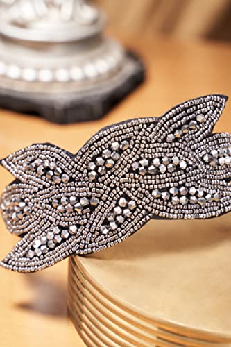 BABEYOND Flapper Headband 1920s Headpiece - Art Deco Headpiece Rhinestone Hair Accessories Headband for Women Party