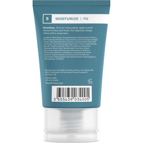 Paula's Choice SKIN BALANCING Gel Face Moisturizer - Lightweight Niacinamide & Hyaluronic Acid, 2oz