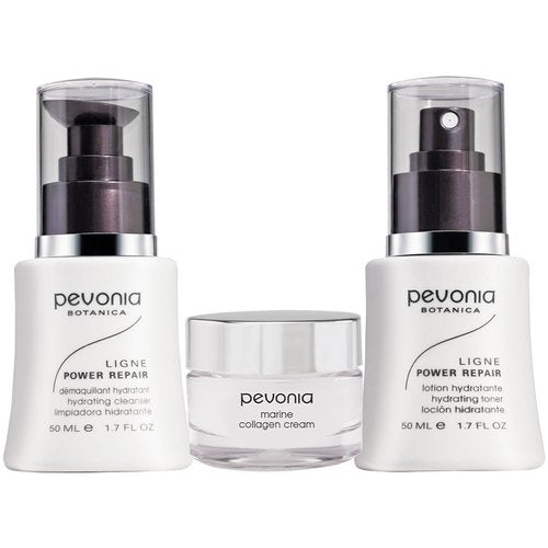 Pevonia Power Repair Kit - 3 Piece Skincare Solution for Youthful, Radiant Skin