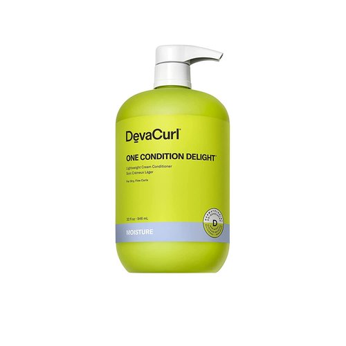 DevaCurl One Condition Delight Cream Conditioner - Lightweight Moisture Blend | Tangle Control & Frizz Reduction