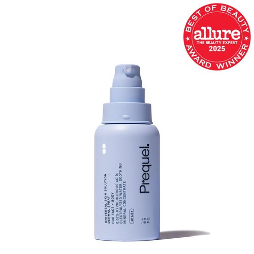 Prequel Skin Hypochlorous Acid Spray - pH-Stabilized Facial & Body Cleanser with Minerals | 4oz Fine Mist