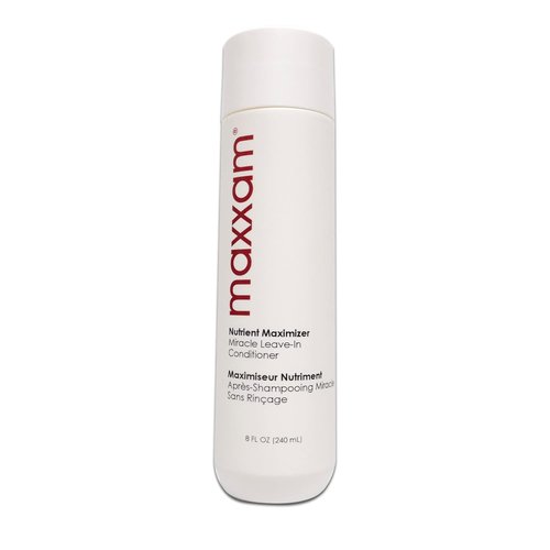 Maxxam Nutrient Maximizer Leave-In Conditioner - Frizz Control & Repair for All Hair Types | 8 Fl Oz