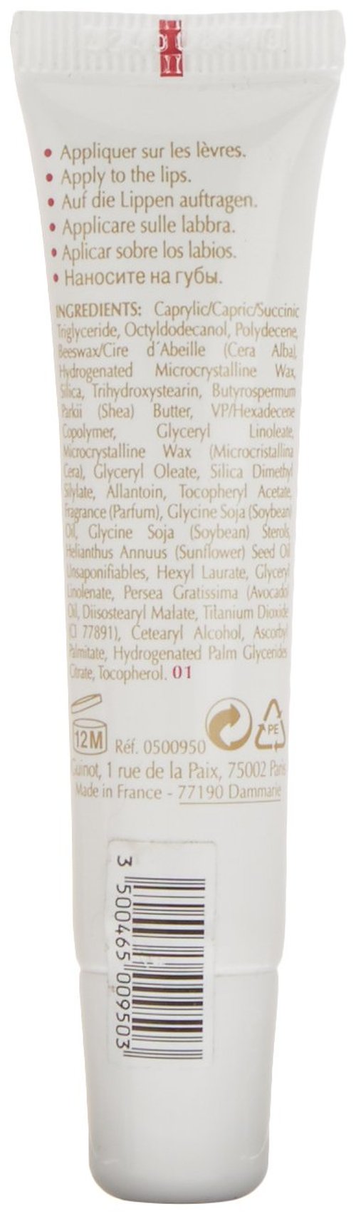 Guinot Leveres Confort Lip Balm - Nourishing Hydration for Soft, Smooth Lips | 0.35 oz