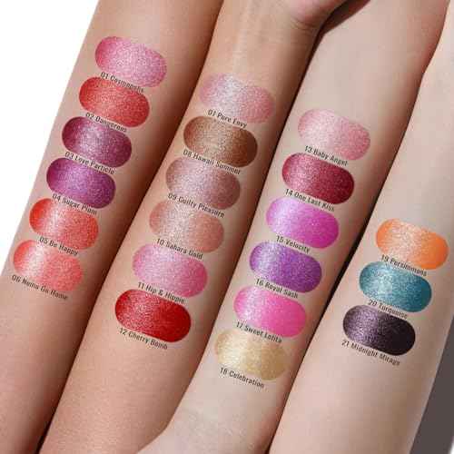 Oulac Halloween Black Lipstick for Women, Black with Raspberry Shimmer, High-Impact Lipcolor with Moisturizing Creamy Formula, Vegan & Cruelty-Free, Midnight Mirage (21)