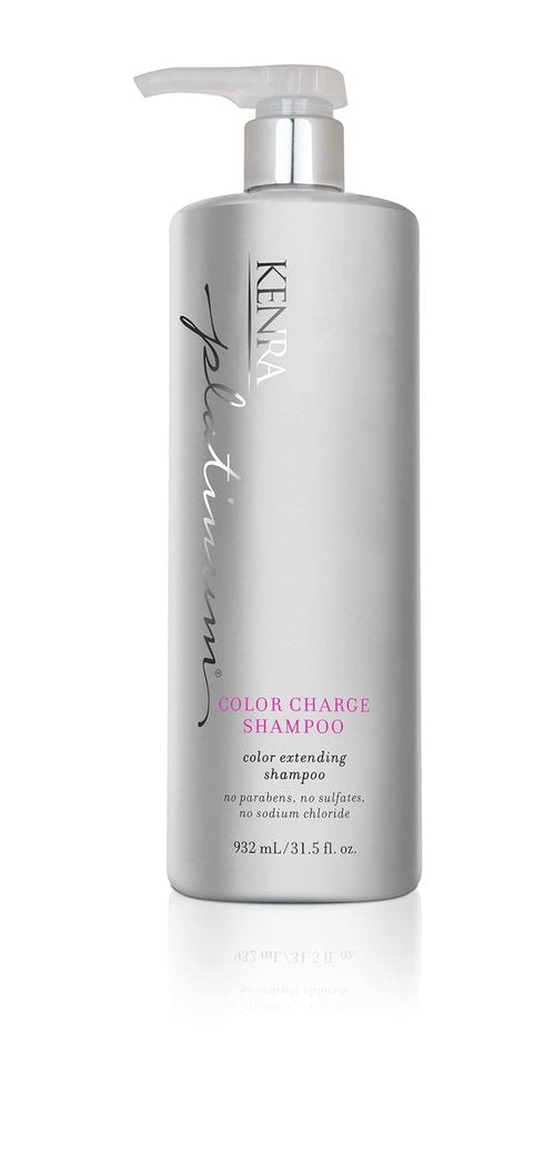 Kenra Platinum Color Charge Shampoo - Color Extending Formula for Maximum Retention | Up to 50 Washes