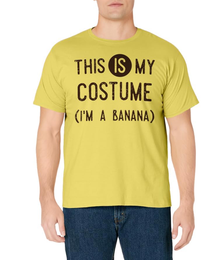 This IS My Costume I'm A Banana Shirt, Funny Halloween Gift