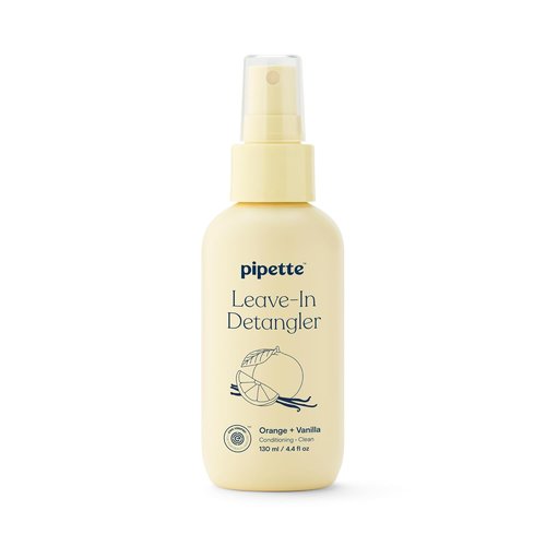 Pipette Leave-In Hair Detangler Spray - Silicone-Free Formula with Squalane | 4.4 Fl Oz for Kids