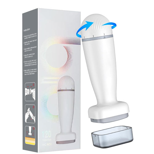 Titanium Derma Stamp Roller,Professional Microneedling Stamp pen for Beard Face Body 0.25 mm, DermaStamp for Home Use