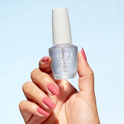 OPI Nature Strong Natural Origin 3-Step Nail Care System - Botanical Base Coat, Top Coat & Vibrant Colors | Eco-Friendly, Vegan & Cruelty-Free