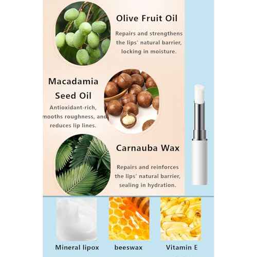 3 Pcs Lip Primer, Colorless & Odorless, Non-Sticky & Lightweight, Hydrating Lip Primer Perfect for Pre-Makeup Prep & Daily Lip Care, Travel-Friendly