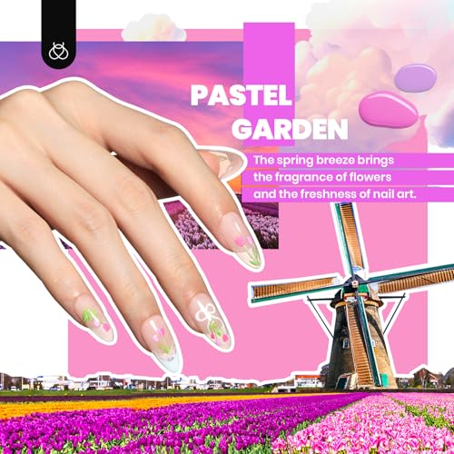 beetles Gel Polish Kit - 36 Colors Nail Kit Pink Purple Cat Eye Polish Set With 4pcs Base and Glossy Matte Glitter Top Coat Travel Diary Soak off Uv Gel Manicure Gift for Women