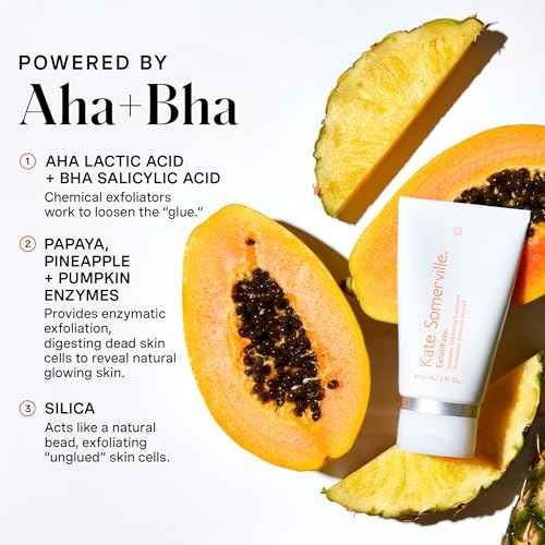 Kate Somerville ExfoliKate Intensive Exfoliating Treatment ? Salicylic Acid and Lactic Acid Super Facial Scrub and Mask, Improves Texture and Pores, 0.5 Fl Oz