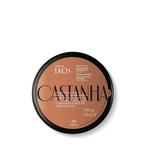 Natura Ekos Castanha Body Butter - Nourishing Hydration for Soft Skin | 200g
