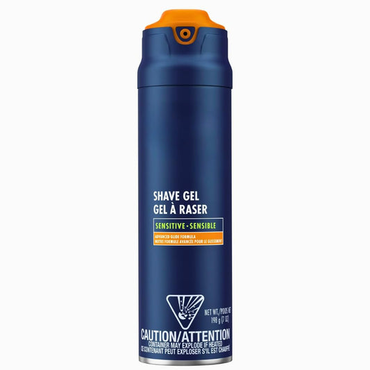 Skiennix Fragrance-Free Shaving Gel - Sensitive Skin Protection, Hydrating Aloe Formula, 7 oz