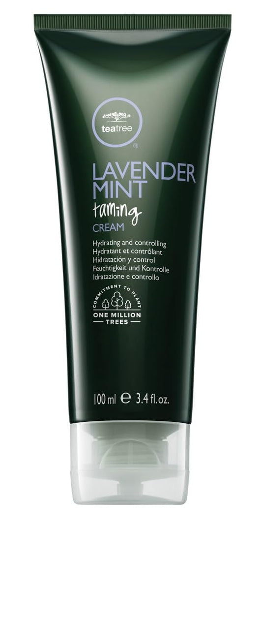 Tea Tree Lavender Mint Taming Cream - Rich Styling Cream for Coarse, Curly & Dry Hair | 3.4 fl. oz.