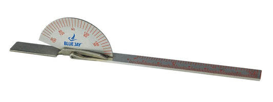 Blue Jay An Elite Healthcare Brand Take a Range Check - 6", 140°, ISOS Standard | Finger Gonimeter, Calibrated Head | Ocupational & Physical Therapy