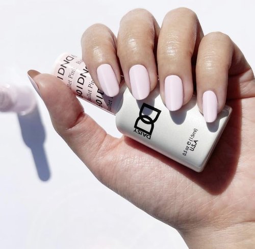DND Gel Polish Set - Pink Collection | UV/LED Gel Polish & Air Dry Nail Lacquer Duo, 0.5 Fl Oz Each