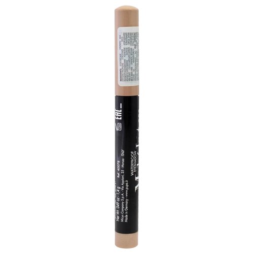 Pupa Milano Waterproof Eyeshadow Stick - Long-Lasting, Pigmented Cream Formula - 003 Nude Gold - 0.049 oz
