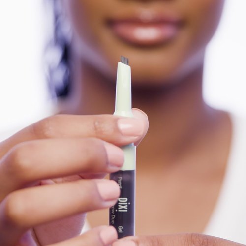 Pixi Natural Brow Duo - Deep Brunette Waterproof Brow Pencil & Tinted Gel for All-Day Hold | 0.2 oz