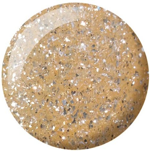 DND Gel Polish Set - Gold UV/LED Gel & Air Dry Nail Lacquer Duo | Chip-Free, 0.5 Fl Oz Each