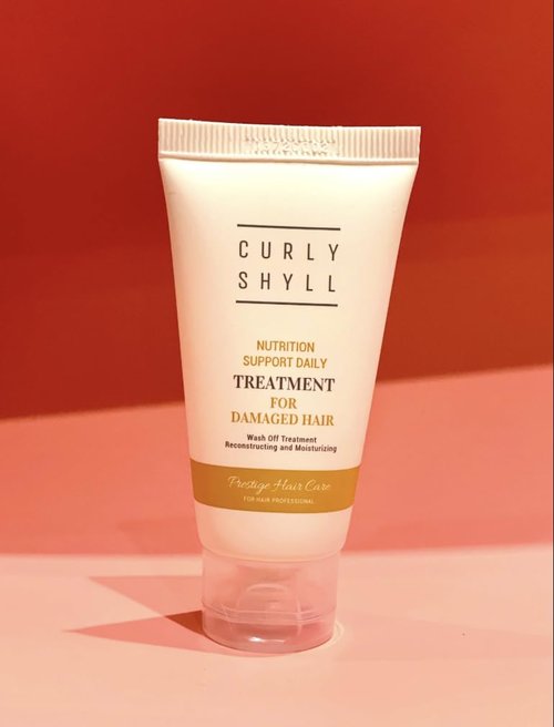 CURLYSHYLL Prestige Clinic Nutrition Support Treatment - Travel-Size Repair for Damaged Hair