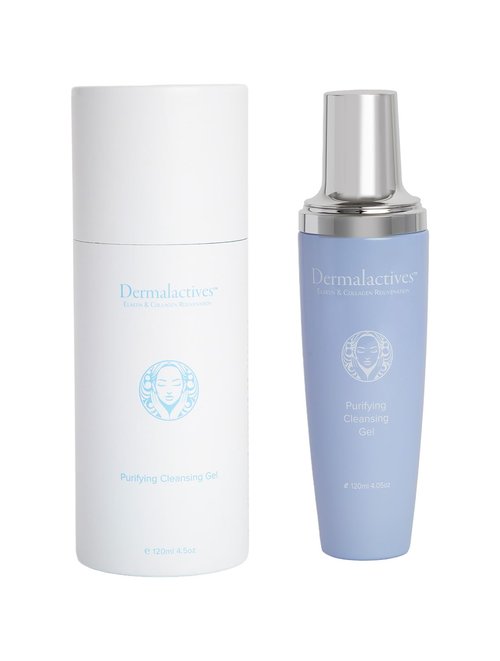 Dermalactives Purifying Cleansing Gel - Deeply Cleanses Skin, Removes Makeup & Impurities