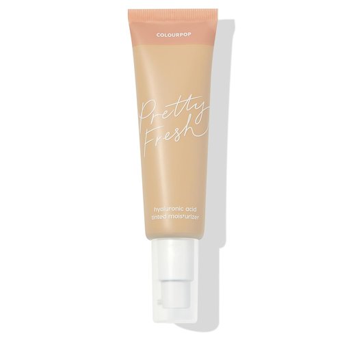 ColourPop Pretty Fresh Tinted Moisturizer - Hydrating Skin Tint with Hyaluronic Acid - Light 6W (1.45 oz)