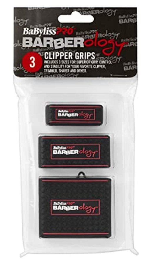 BaBylissPRO Barberology Clipper Grips - Enhance Precision & Control | Ergonomic Design