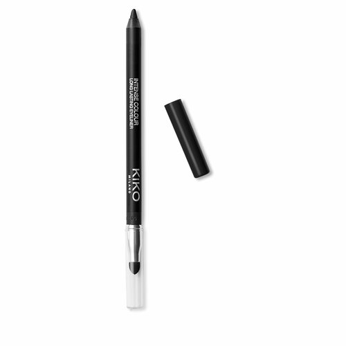 KIKO Milano Intense Colour Eyeliner - Long Lasting Formula for Bold Looks | Waterproof, Black