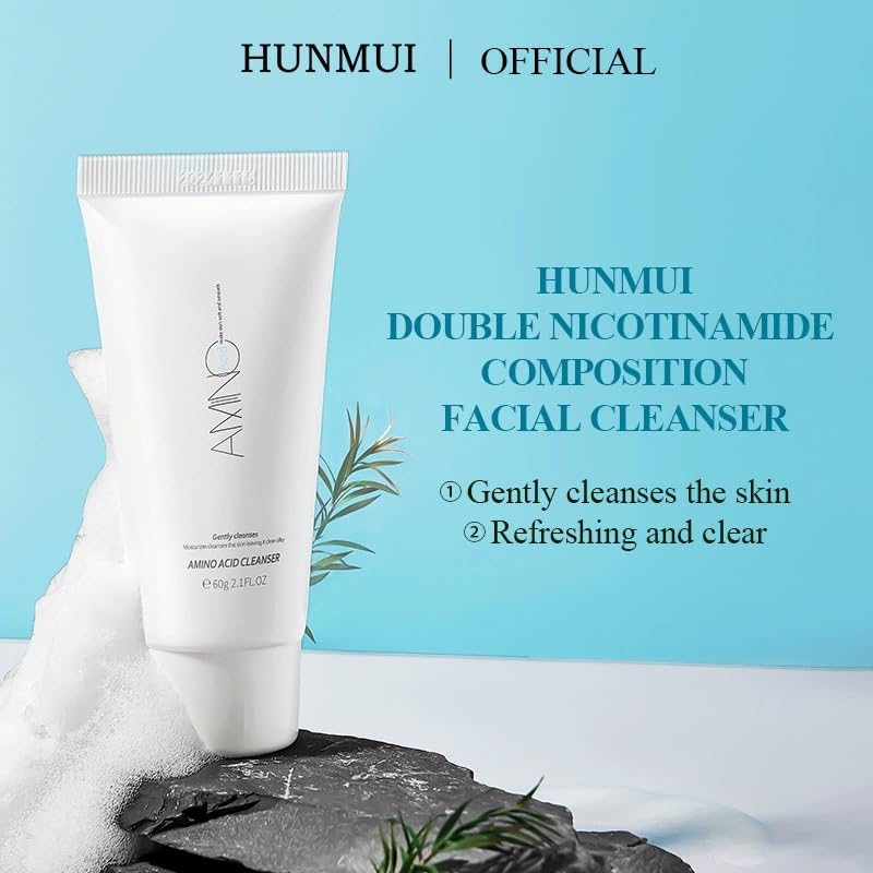 Skiennix Acid Facial Cleansing Mousse - Gentle Hydrating Foaming Face Wash, 2.1 FL.OZ
