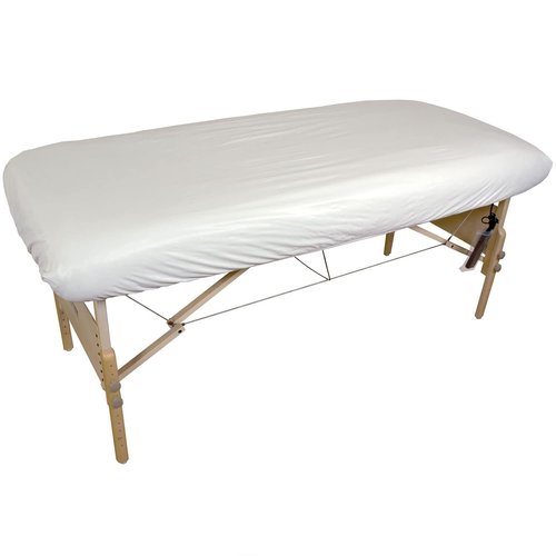 Body Linen Massage Table Cover - Waterproof, Reusable Barrier | Machine Washable & Easy to Clean