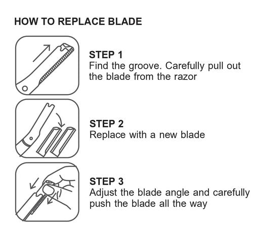 Beauty Power Eyebrow Razor Blades - Precision Face Trimmer for Smooth Skin | Ideal for Women & Men