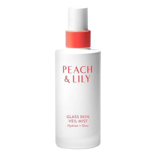 Peach & Lily - Glass Skin Veil Mist - Hydrating Facial Mist with Cucumber Water & Lotus - 3.38 oz