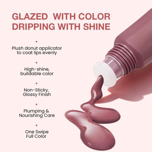 FeiCuiYun Hydrating Tinted Lip Balm - Ultra-Hydrating Vegan Lip Gloss | Sheer Shine & Soothing Care