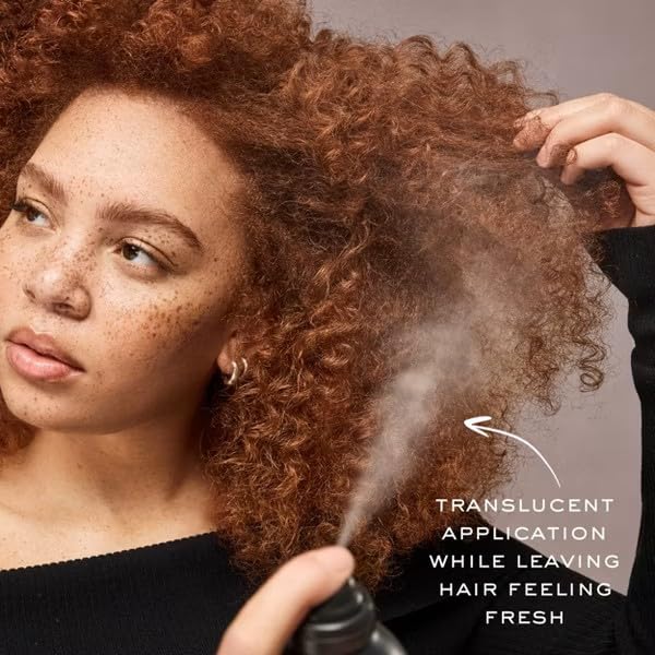 Kristin Ess Volumizing Jumbo Dry Shampoo Spray - Oil Absorbing, Frizz Control, Fresh Pear Scent - Vegan & Color Safe
