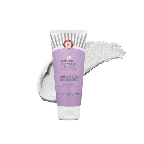 First Aid Beauty - KP Bump Eraser Body Scrub | 10% AHA Exfoliator for Keratosis Pilaris, 4 oz