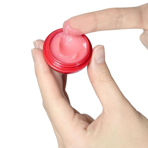 PRETTYSKIN Korean Vegan Lip Balm - Hydrating, Smooth Texture | 0.31oz (9g) Cherry Flavor