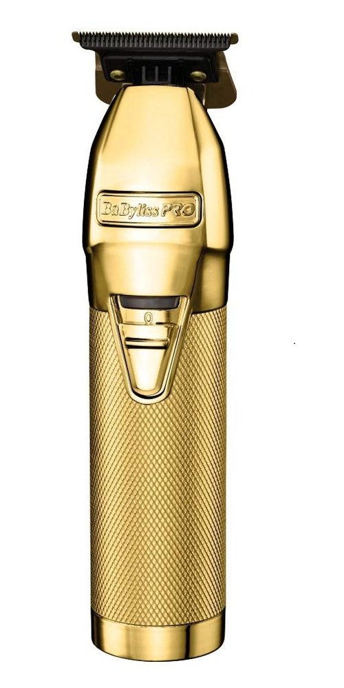 BaBylissPRO Hair Trimmer - FX787G GOLDFX Professional Outlining Trimmer & Electric Razor for Men