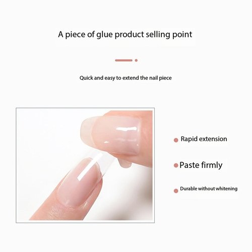 Super Strong Nail Glue for Press on (10ml) –Linh'S Professional Brush-On Nail Adhesive, Fake Nails & Nail Tips | 2X Quick-Dry, Long-Lasting, Water-Resistant Nail Glue | No Lamp Needed
