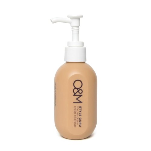 O&M Style Guru Styling Cream - Lightweight Texture for Volume & Shine | Vegan with Macadamia Oil, 150ml