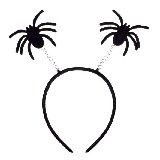 Love Sweety Halloween Spider Ghost Pumpkin Hair Hoop Cosplay Devil Headband (Black Spider)