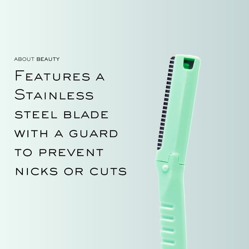 Face N Brow - Japanese Steel Beauty Groomers for Hair Removal & Brow Shaping | 3-Pack Set