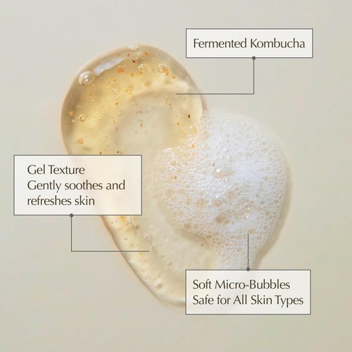 KAINE Kombu Hydrating Daily Cleanser - Gentle Deep Pore Cleanser for Dry & Sensitive Skin, 5.46 fl oz/155g