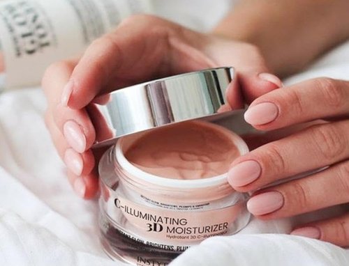 Instytutum C-Illuminating 3D Moisturizer - Anti-Aging Face Cream with Vitamin C, 1.69 oz / 50ml