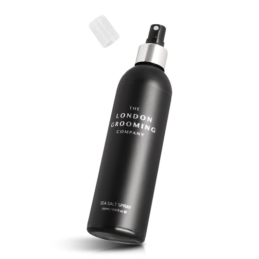 The London Grooming Company Sea Salt Hair Spray for Men | Messy/Textured Look | Firm All-Day Hold - Matte Finish | 8.8 Fl Oz (250ml)