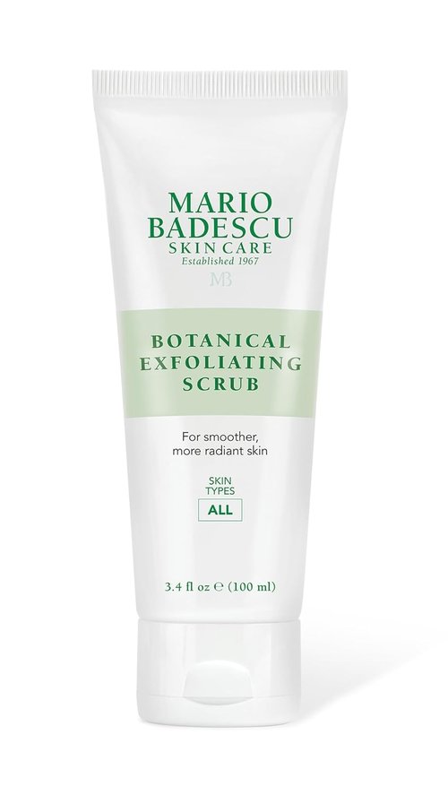 Mario Badescu Botanical Exfoliating Scrub - Gentle Facial Scrub for Radiant Skin