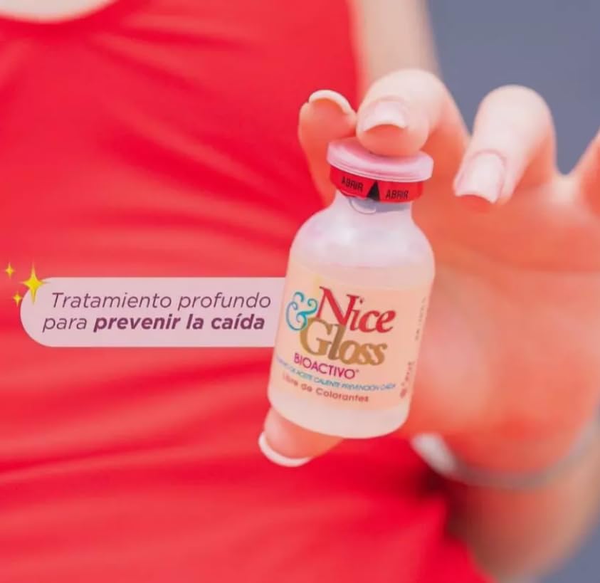 Bio Complex Brazilian Formula Keratin Plus Nice And gloss 12 Pack – 0.67 oz Each, Professional Hair Smoothing & Strengthening Treatment for Frizz-Free, Healthy Hair