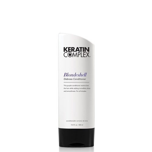 Keratin Complex Blondeshell Conditioner - Debrass & Brighten Blonde Hair | 33.8 oz