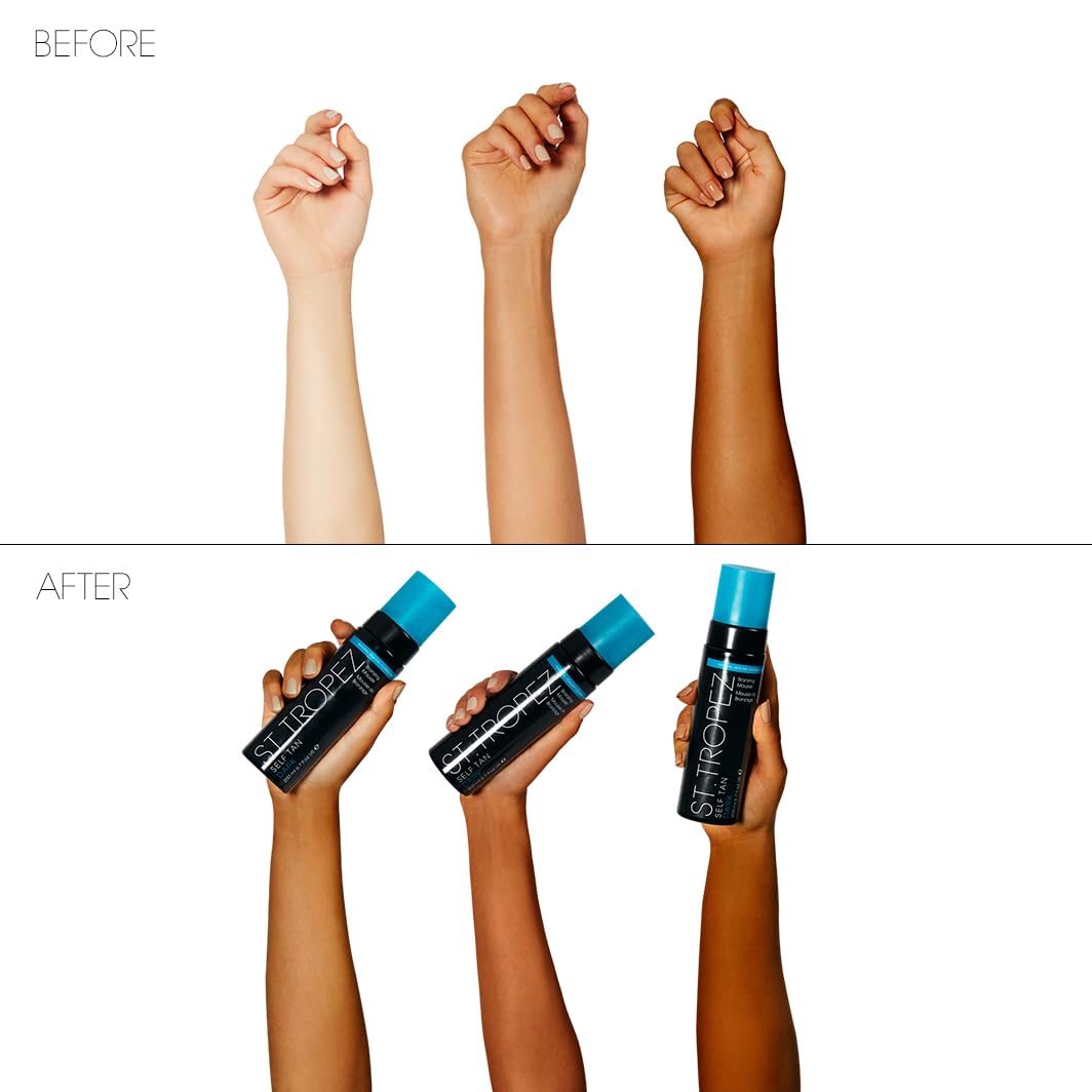 St. Tropez Self Tan - Suprême Violet Bronzing Mousse for a Flawless, Natural Glow - 200ml
